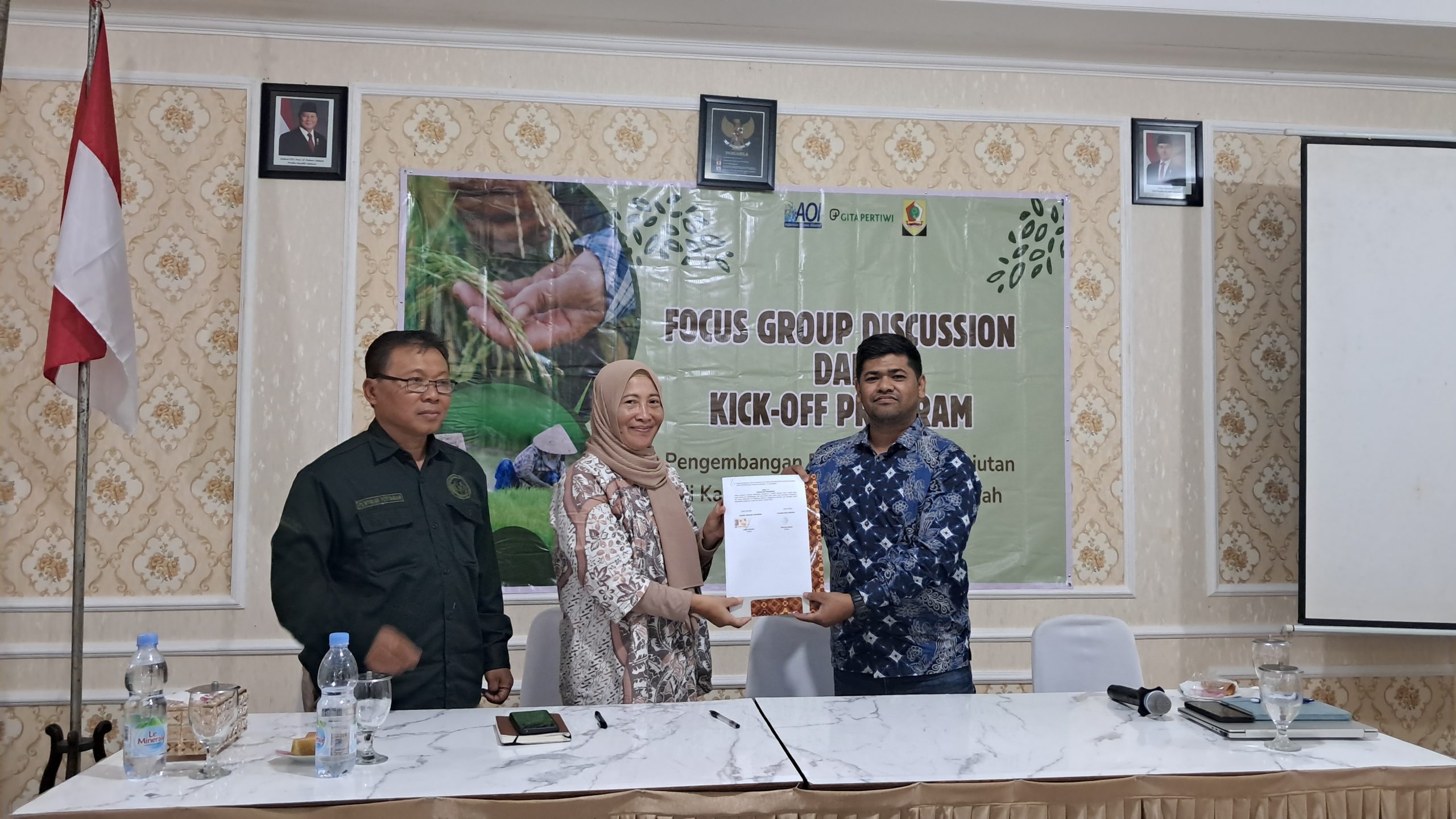 AOI Gita Pertiwi Program Pertanian Berkelanjutan di WOnogiri