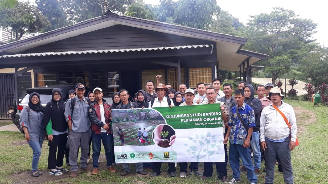 20200128_Kunjungan Kelompok Tani Organik Pulosari ke Agatho Farm